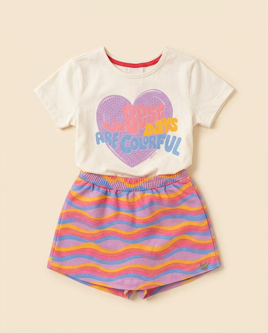 Conjunto colorful days
