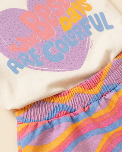 Conjunto colorful days