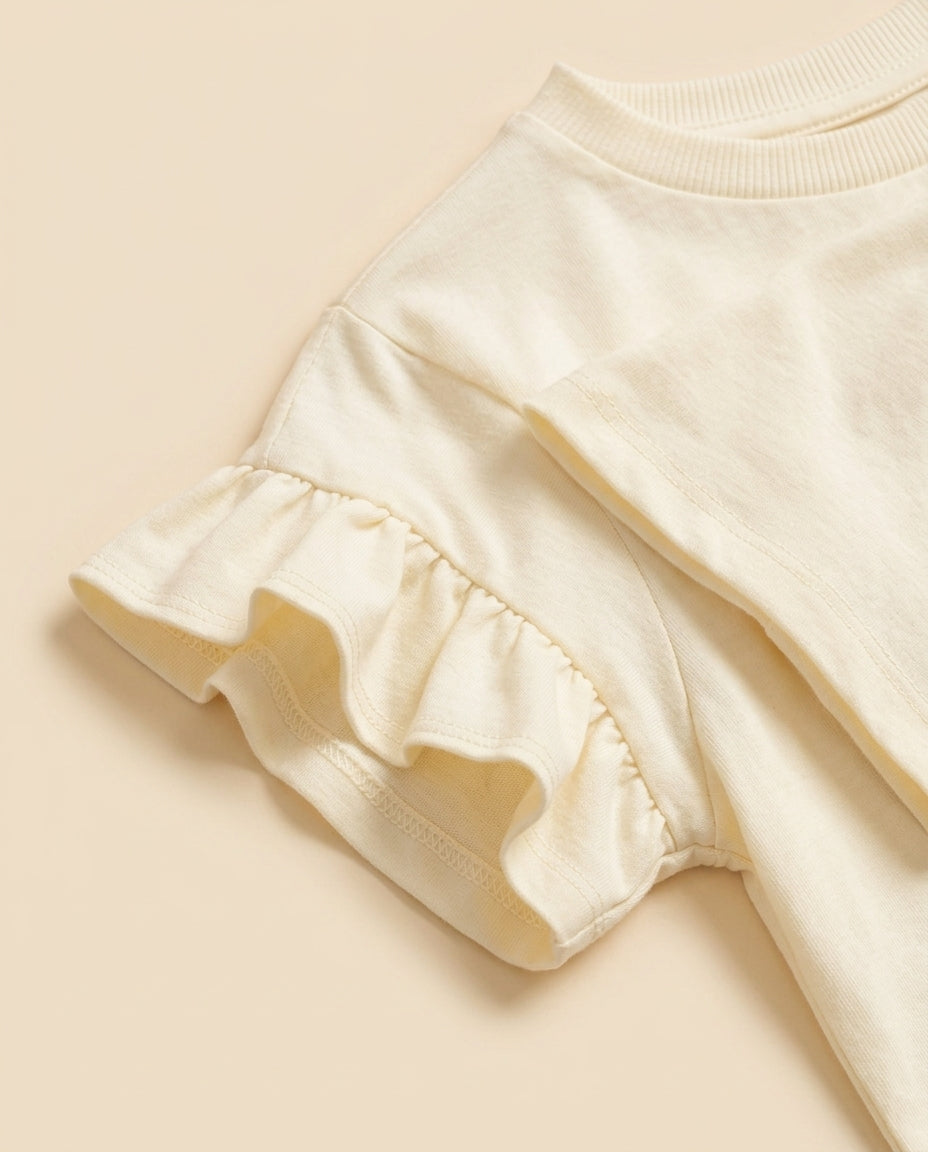 Conjunto laranja divertido