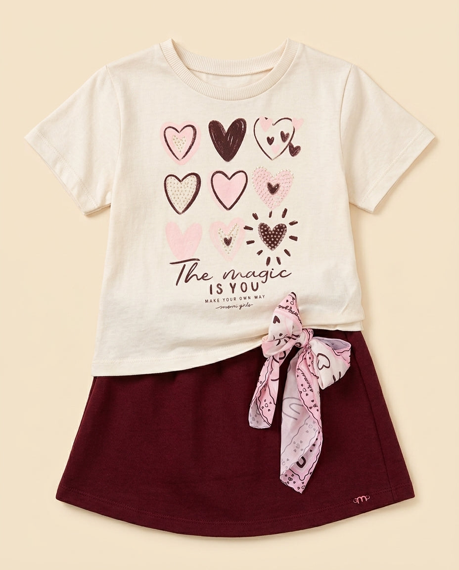 Conjunto magic hearts