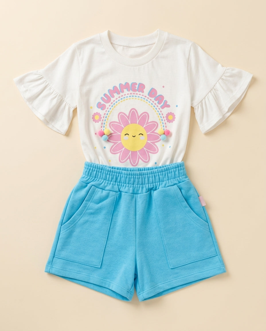 Conjunto summer day azul