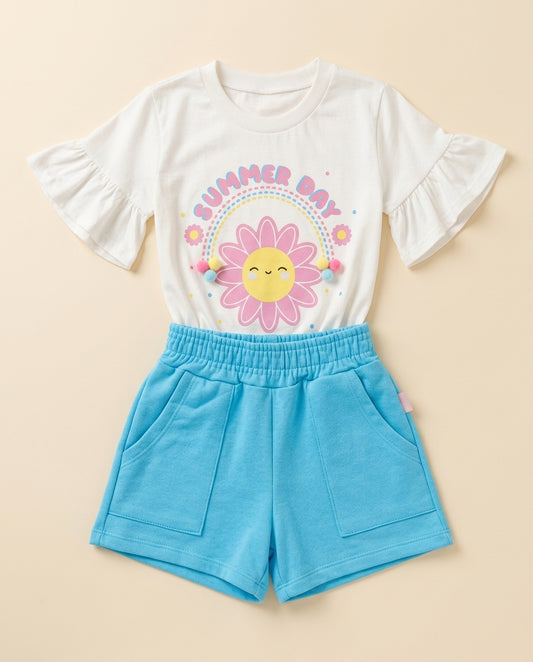 Conjunto summer day azul