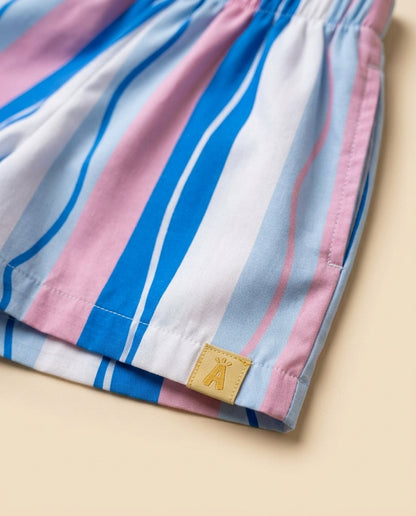 Conjunto tulipas azul