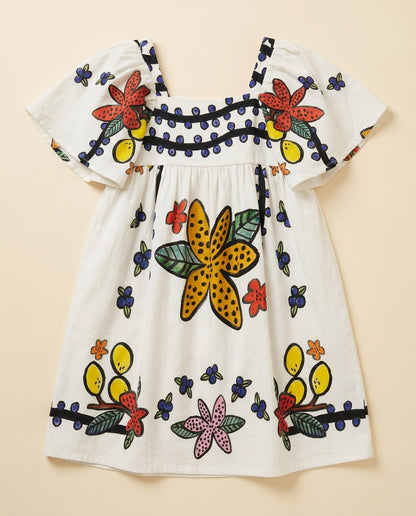 Vestido floral colorido